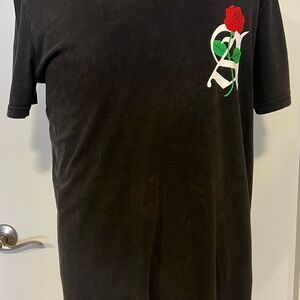 Cotton•On longline fit M Black Graphic T-Shirt